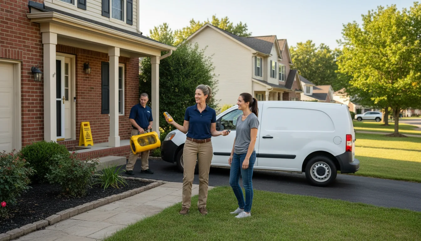Water restoration image for Flood Water Cleanup, Removal And Restoration Services in Calhoun, TN